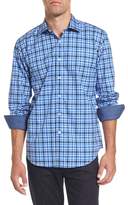 Thumbnail for your product : Bugatchi Shaped Fit Plaid Sport Shirt