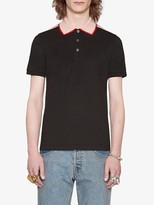 Thumbnail for your product : Gucci Black Stripe polo shirt