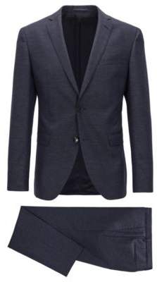 BOSS Wool Blend Suit, Extra Slim Fit Reyno/Wave 40R Dark Blue