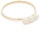 Thumbnail for your product : Ef Collection Triple Freshwater Cultured Pearl Stack Ring