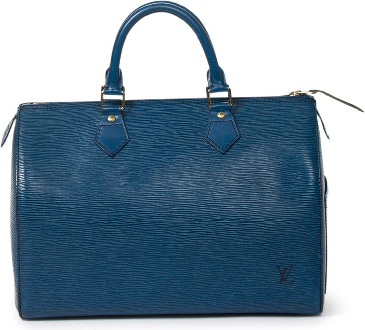 Louis Vuitton Dark Blue Monogram Empreinte Artsy MM bag - ShopStyle
