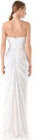 Thumbnail for your product : J. Mendel Strapless Draped Gown