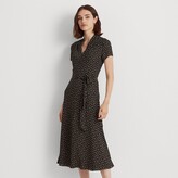 Thumbnail for your product : Lauren Ralph Lauren Ralph Lauren Chain-Print Georgette Midi Dress