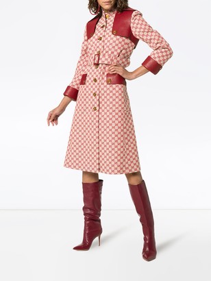 Gucci GG print trench coat