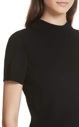 Milly Mock Neck Tee