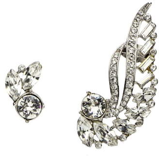 Ben-Amun Mismatched Crystal Earrings