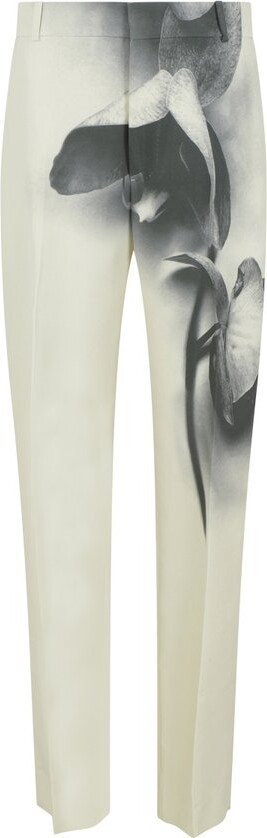 Embroidered Evening Cigaret Pants - Men - Ready-to-Wear