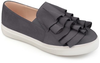 journee collection journee collection clara women's wedge sneakers