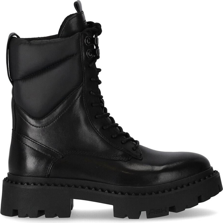 Nicholas Kirkwood Leather Combat Boots - ShopStyle