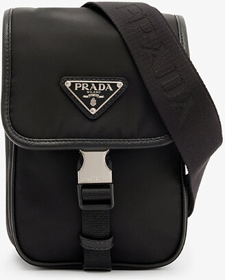 Prada Viaggio Flat Messenger Bag - Black Crossbody Bags, Handbags -  PRA819076