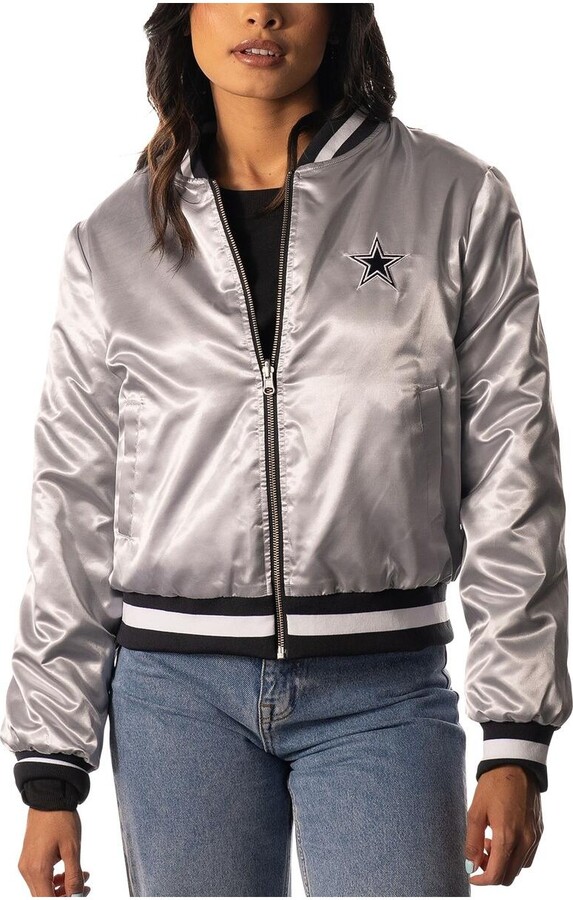 Women's The Wild Collective Silver, Black Dallas Cowboys Reversible ...