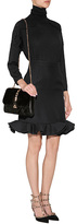 Thumbnail for your product : Valentino Wool-Silk-Cashmere Turtleneck with Lace Applique