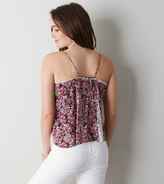Thumbnail for your product : aerie AEO Pleated Lace Tank