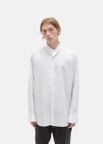 Thumbnail for your product : Aganovich Cotton Button Down Shirt White
