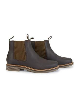 Barbour Farsley Leather Chelsea Boots Colour: CHOCOLATE, Size: UK 6