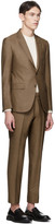 Thumbnail for your product : Ermenegildo Zegna Brown Silk Milano Suit