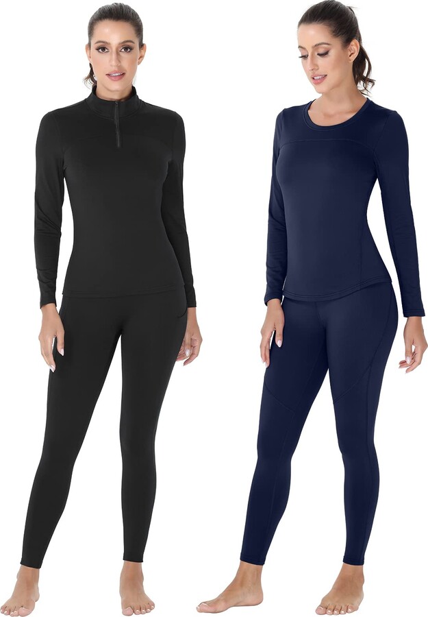 Odoland Womens Thermal Base Layer 2 sets ShopStyle Lingerie & Nightwear