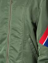 Thumbnail for your product : Facetasm zipped bomber jacket