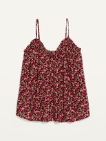 Thumbnail for your product : Old Navy Scoop-Neck Floral Swing Cami Blouse for Women