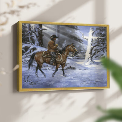 Charlton Home Silent Night Holy Night -Framed Print - Restickable