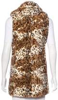 Thumbnail for your product : Alice + Olivia Faux Fur Longline Vest