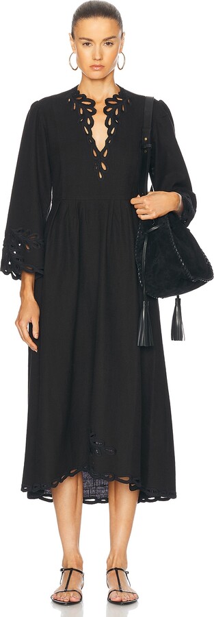 Etoile Isabel Marant Tianny Dress in Black