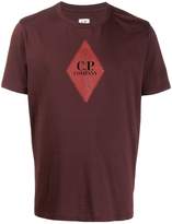 Thumbnail for your product : C.P. Company diamond logo print T-shirt