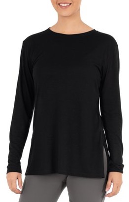 long sleeve tunic workout tops