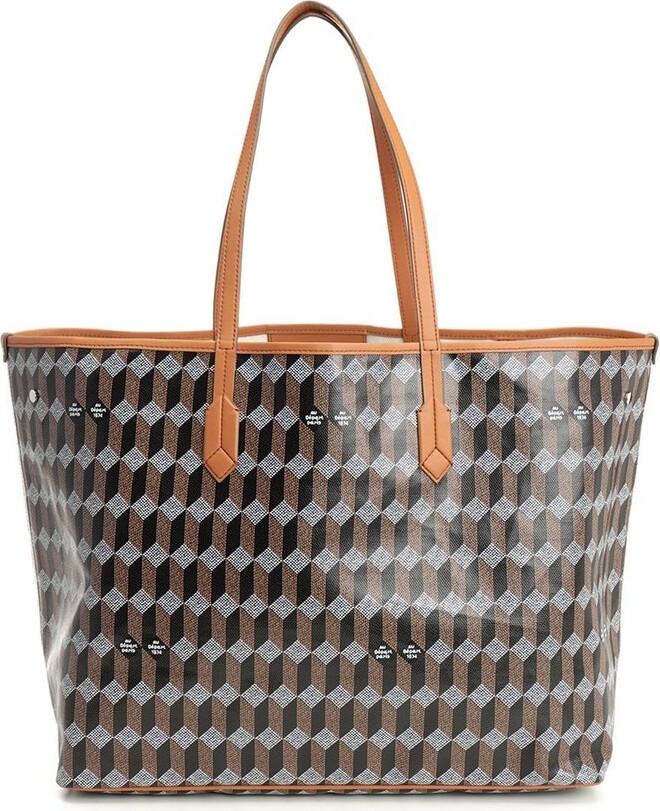 Au Départ No 55 Patterned Shoulder Bag