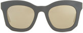 Thumbnail for your product : Stella McCartney Thick Plastic Square Sunglasses, Gray