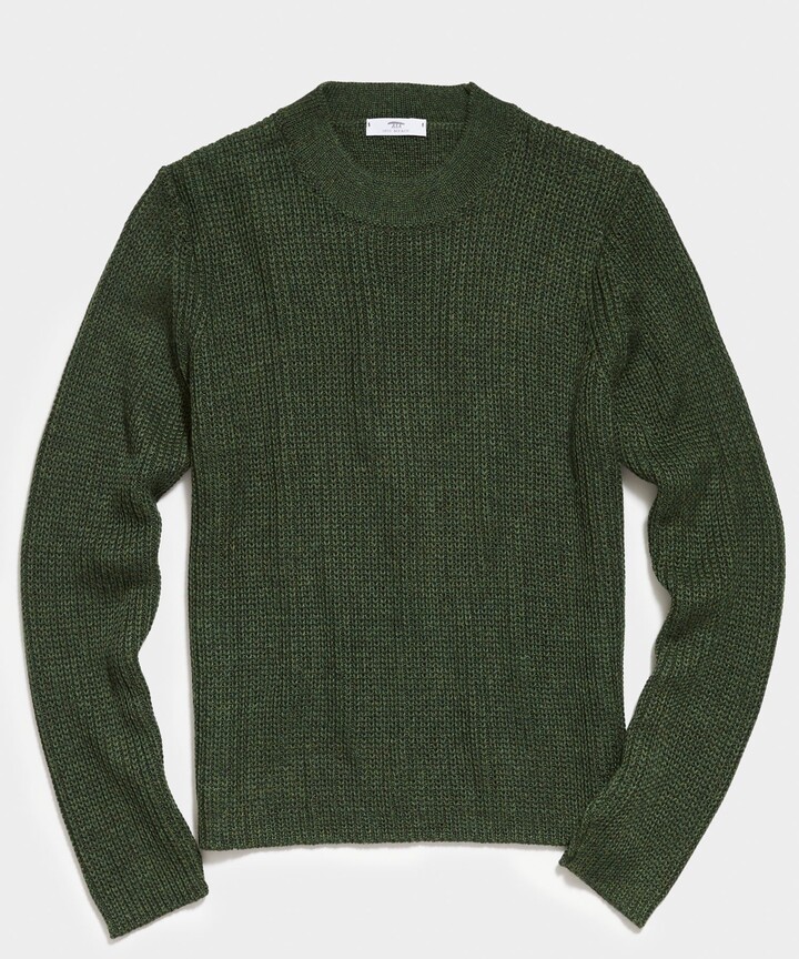 olive green sweater
