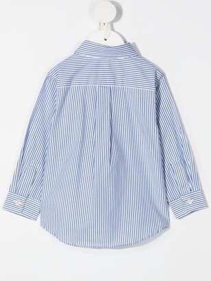Ralph Lauren Kids Stripe-Print Button-Down Shirt