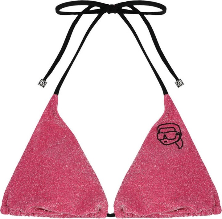 Karl Lagerfeld Paris 'Ikonik 2. 0' bikini top ShopStyle Two Piece