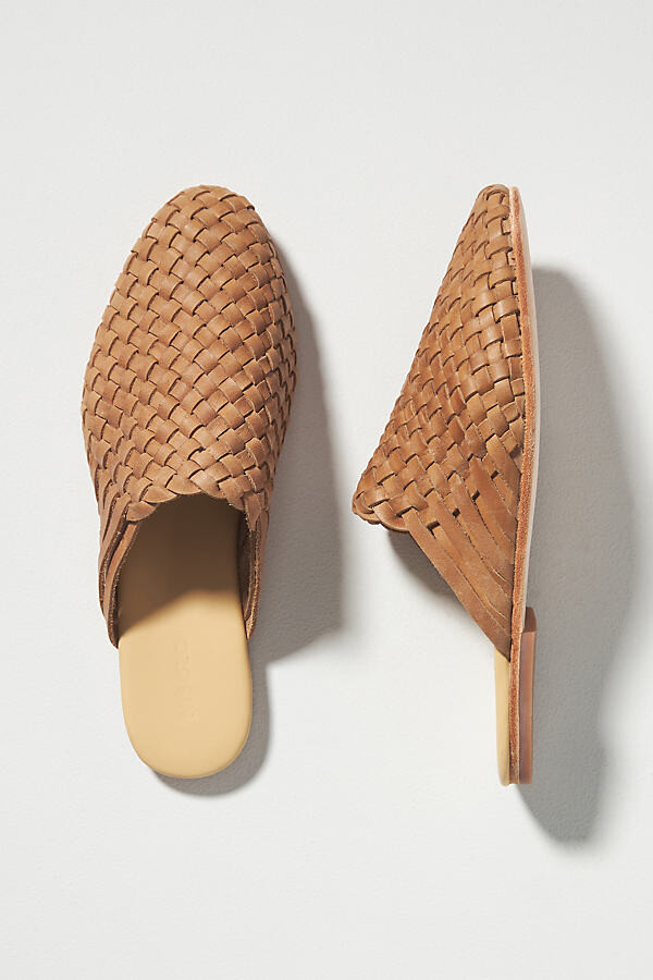 Woven Leather Flats | ShopStyle CA