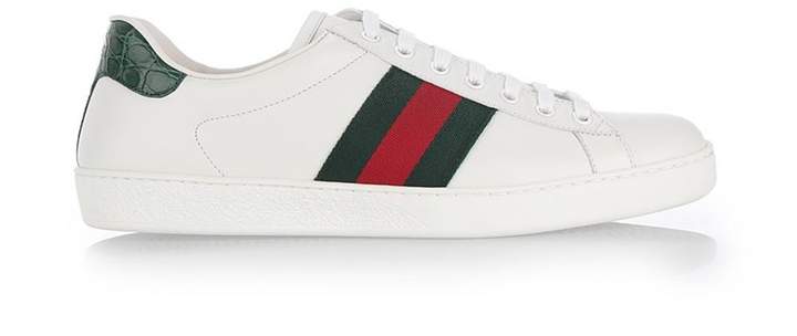 gucci ace leather