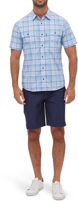 Blue Plaid Short Sleeve Shirt | Shop the world's largest collection of 