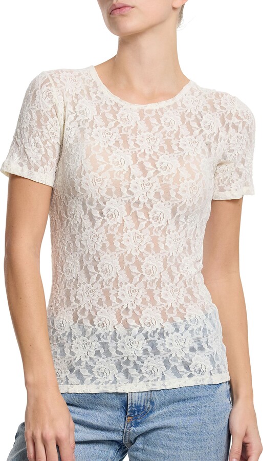Hanky Panky Signature Lace Long Sleeve Top