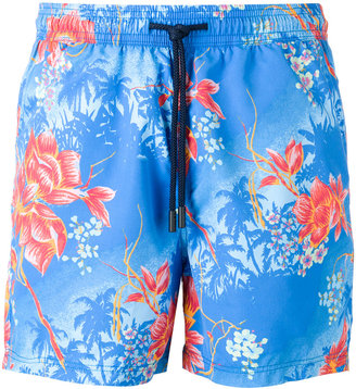 Etro floral print swim shorts
