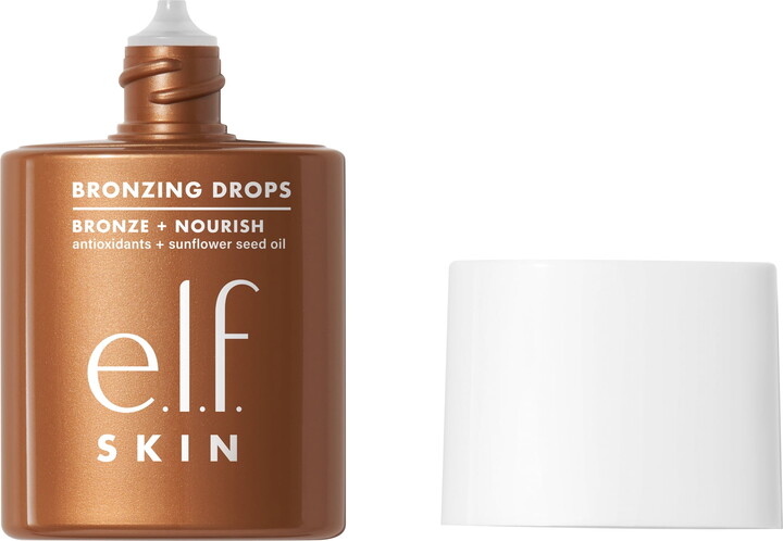 e.l.f. SKIN Bronzing Drops, Pure Gold, 1 fl oz