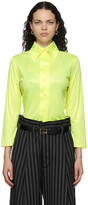 Thumbnail for your product : Meryll Rogge Yellow Fluid Shirt