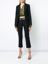 Thumbnail for your product : Miaou Striped Velvet Pant