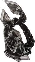 Thumbnail for your product : Alexander McQueen Skeleton Scarf