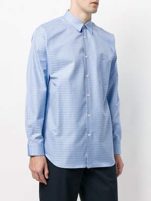 Comme des Garcons Shirt Boys chest pocket checked shirt