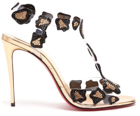 christian louboutin shoes with crystals