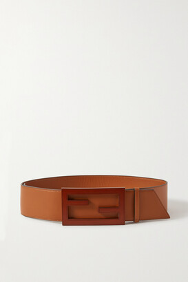 Fendi Leather Waist Belt - Brown