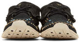 Thumbnail for your product : Visvim Black Maliseet Mesh Shaman-Folk Moccasin Sneakers