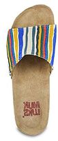 Thumbnail for your product : Muk Luks Lea Striped Slide Wedge Sandals