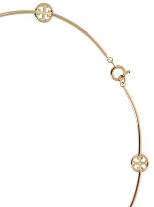 Amazon.com: Tory Burch Roxanne Chain Delicate Chain Necklace Green Gold  Plated Green Stone: Clothing, Shoes & Jewelry