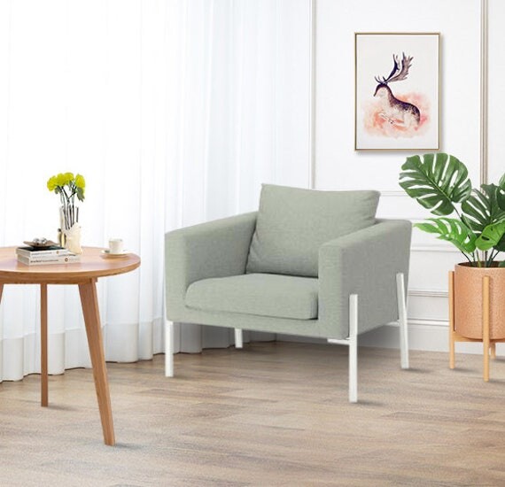 Custom Made Slipcover Koarp Cover, Ikea Armchair Slipcover, Koarp, Made, Customade Cover