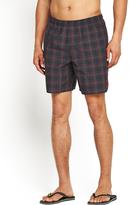 Thumbnail for your product : adidas Mens Check Swim Shorts